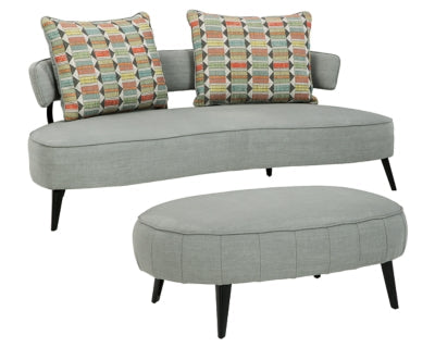 Hollyann Sofa with Ottoman