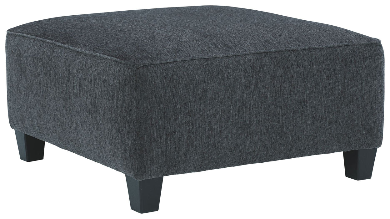 Abinger Oversized Accent Ottoman  - Smoke