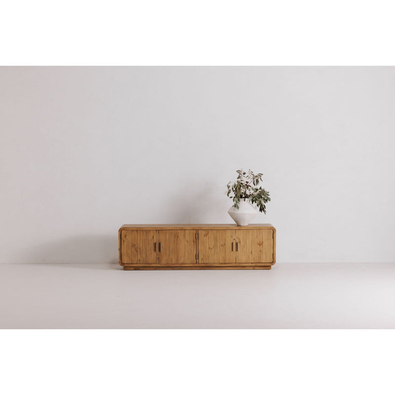 Monterey - Media Cabinet - Rustic Blonde