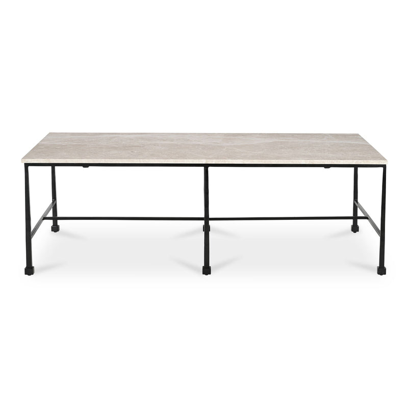 River - Coffee Table - Botticino Beige