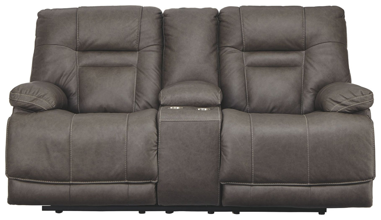 Wurstrow Pwr Rec Loveseat/Con/Adj Hdrst