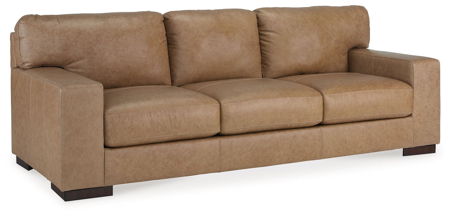 Lombardia - Sofa - Leather Match - Tumbleweed
