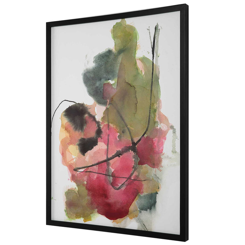 Euphoria - Abstract Art Print - Pink