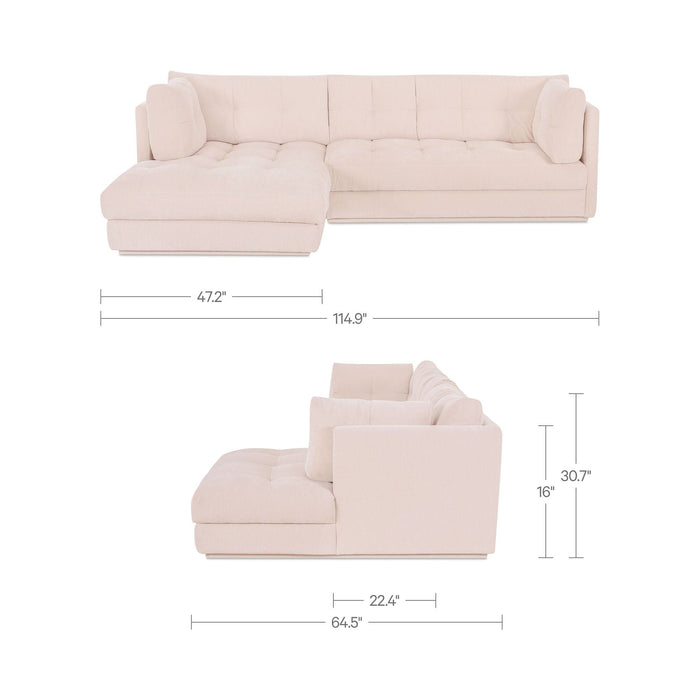 Mischa - Sectional - Light Beige