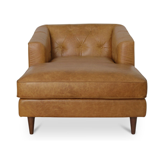 Dunmore - Chaise - Tan / Brown