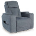 Studio Cave - Power Recliner - Steel
