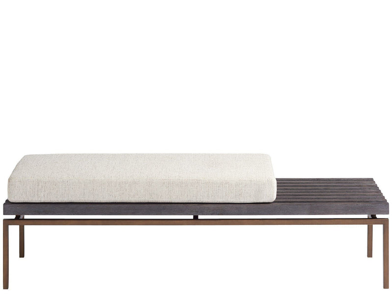 Modern Taylor Bench Dark Brown