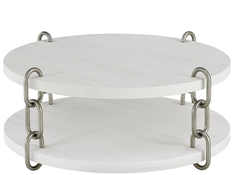Oasis - Shoreline Cocktail Table - White