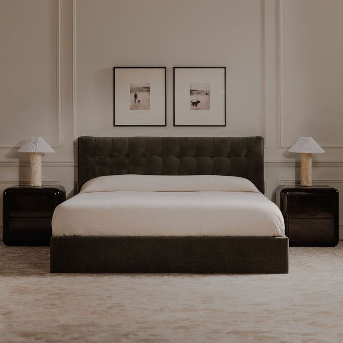 Sebastion - Queen Storage Bed - Green