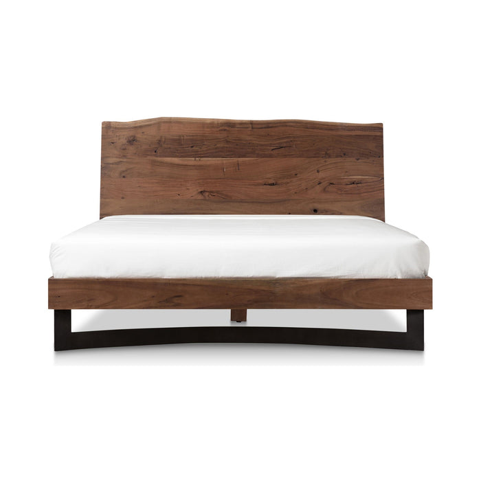 Bent - Queen Size Bed - Smoked