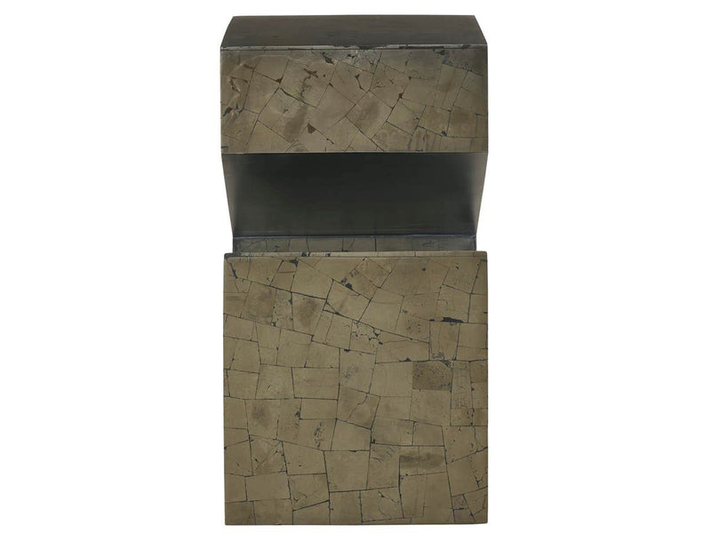 Modern - Pyrite Side Table - Bronze / Dark Gray