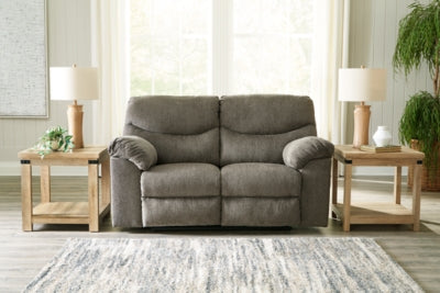 Alphons Reclining Loveseat (Putty)