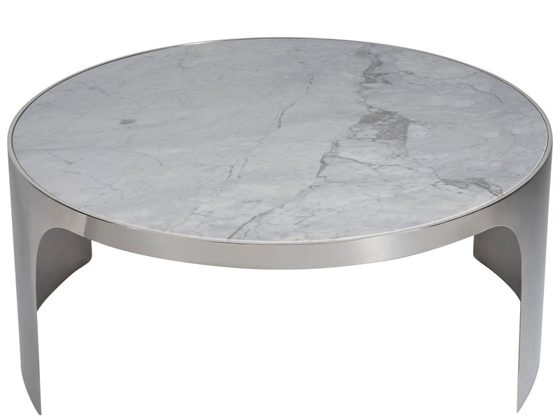 Modern - Revolve Large Nesting Table - Silver