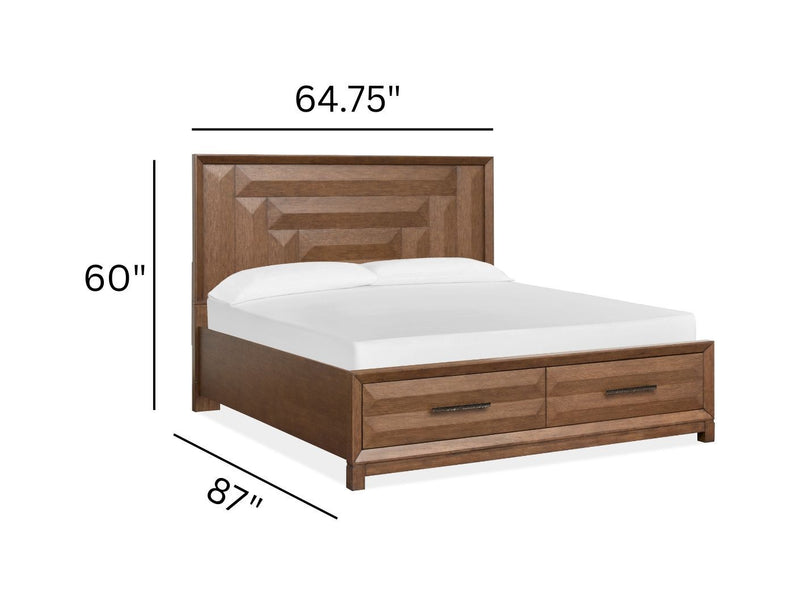 Callisto - Panel Storage Bed