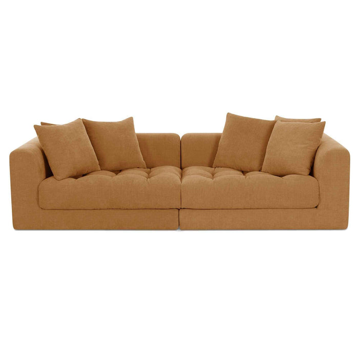 Davie - Modular Sofa - Golden Yellow
