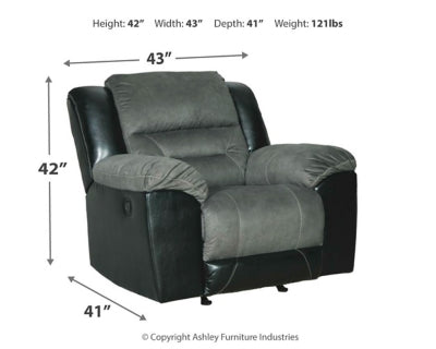 Earhart Reclining Sofa and Recliner