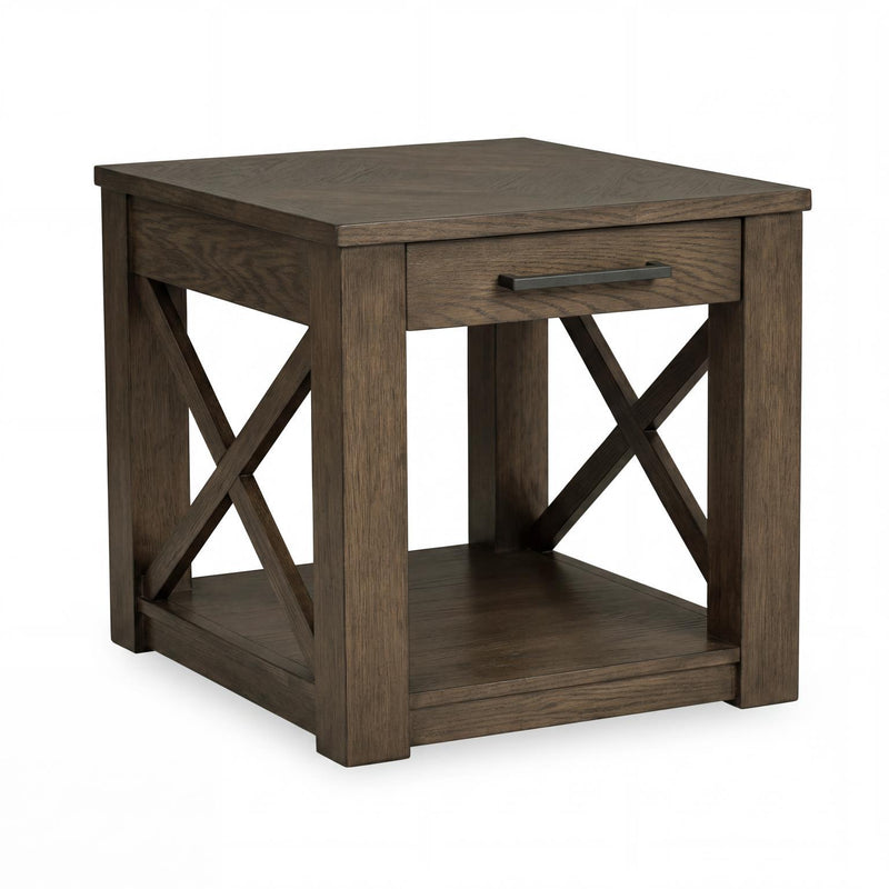 Ellison - End Table - Desert Oak