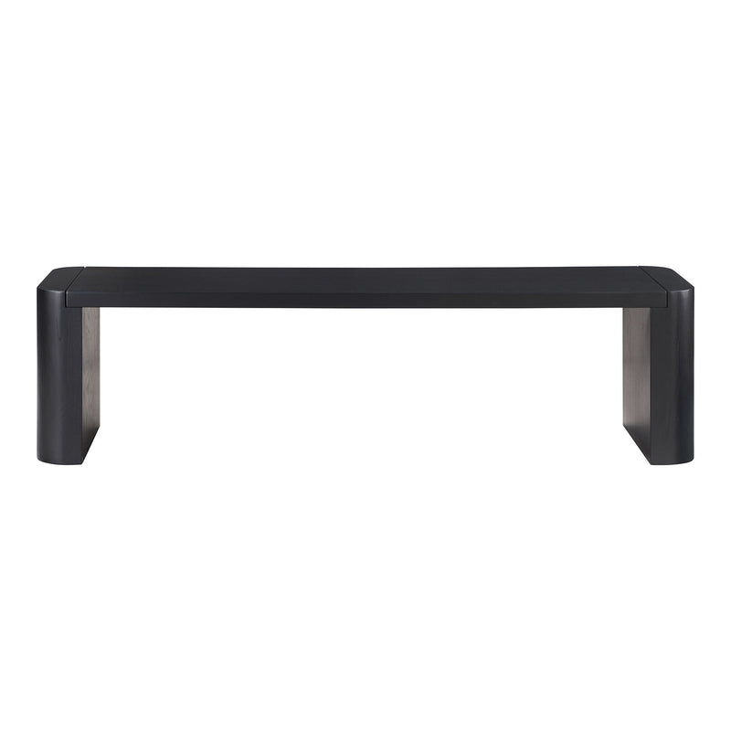 Post - Small Dining Bench - Black Oak