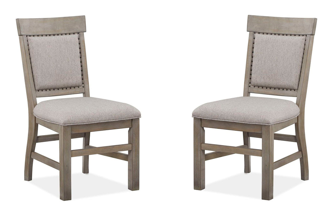 Tinley Park - Dining Side Chair With Upholstered Seat & Back (Set of 2) - Dove Tail Gray