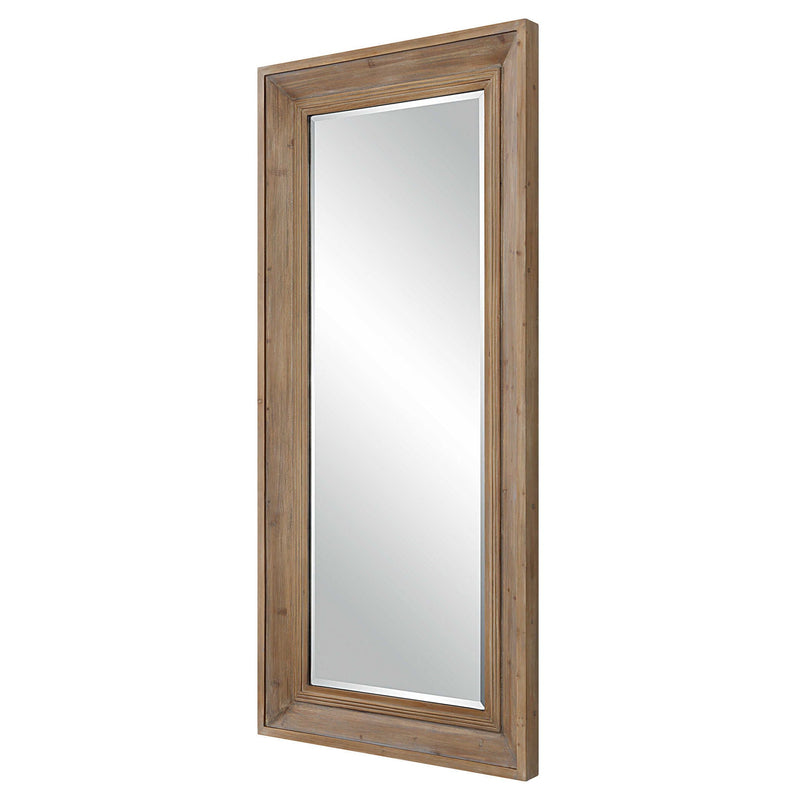 Missoula - Large Natural Wood Mirror