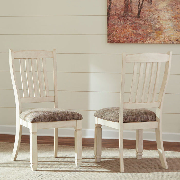 Bolanburg Beige 6 Pc. Dining Room Table, 4 Side Chairs, Bench