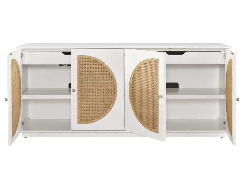 Nomad Credenza White