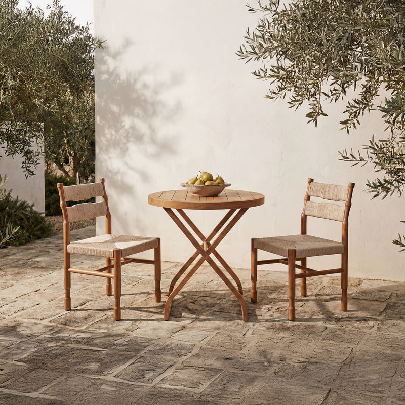 Perry - Outdoor Bistro Table - Natural