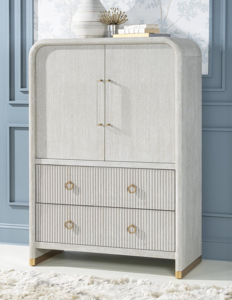 Miramar - Door Drawer Chest - Oyster