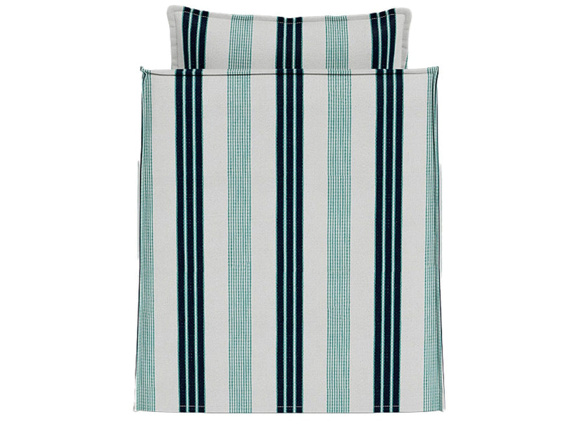 Siesta Key Outdoor Swivel Chair Special Order Blue
