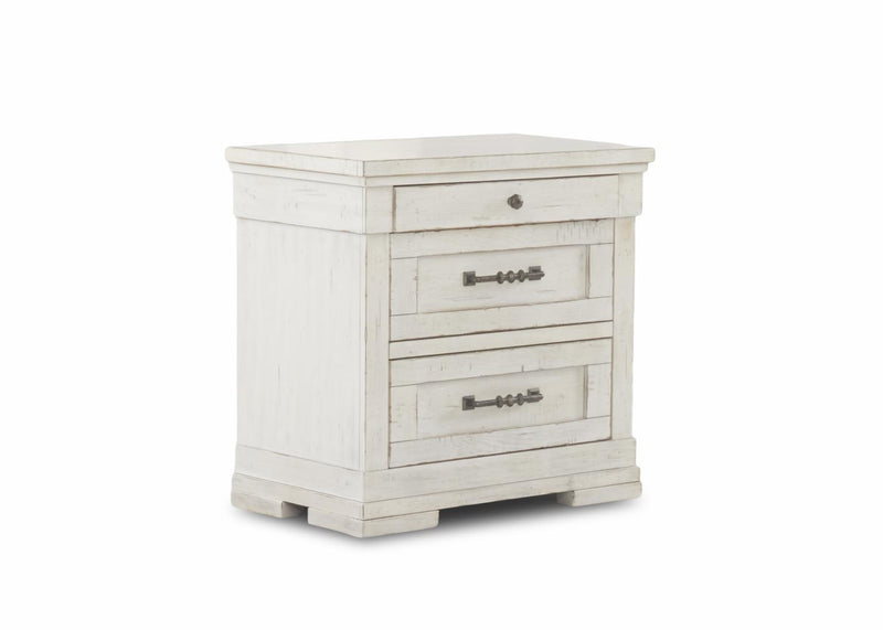 Coming Home - Nightstand 3 Drawer - Chalk