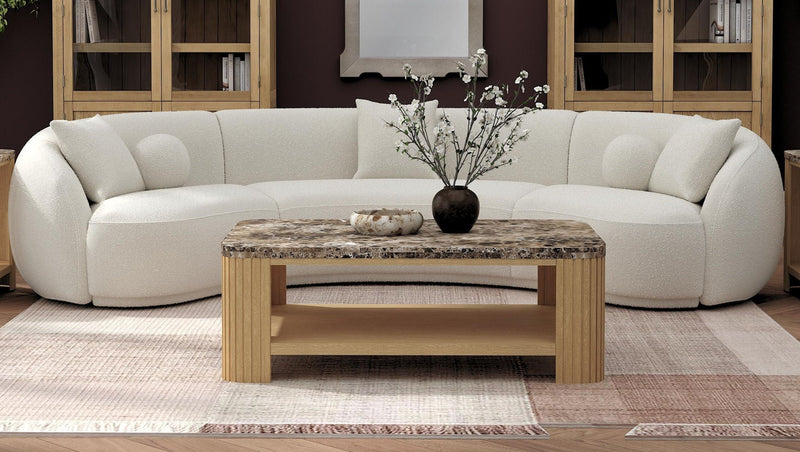 Arlo - Coffee Table - Pale Oak