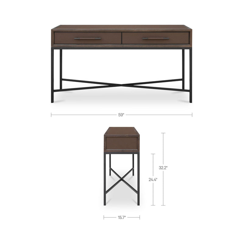 Mako - Console Table - Brown