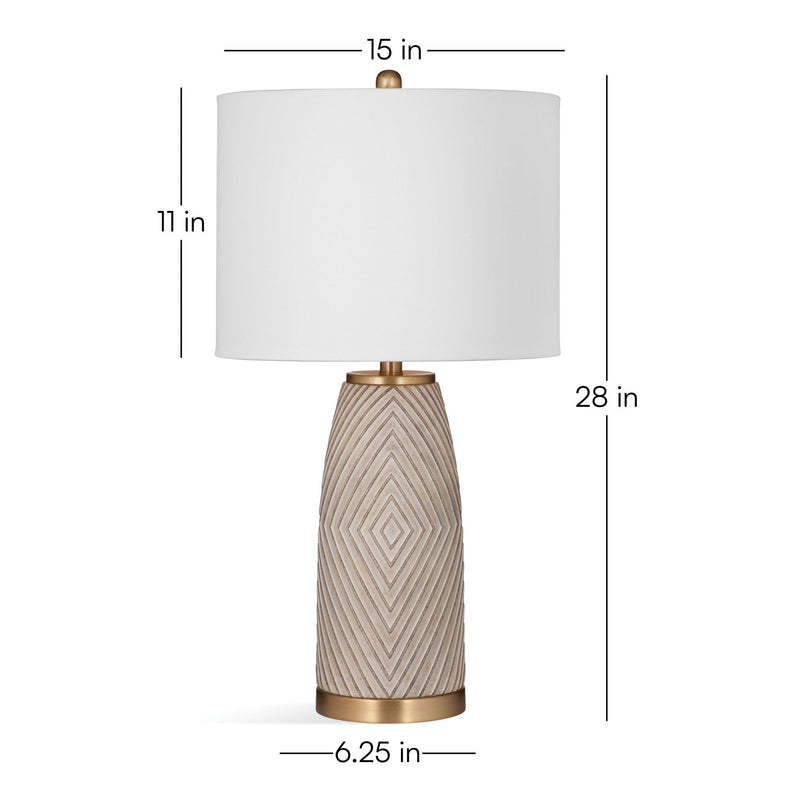 Becky - Table Lamp - Light Brown