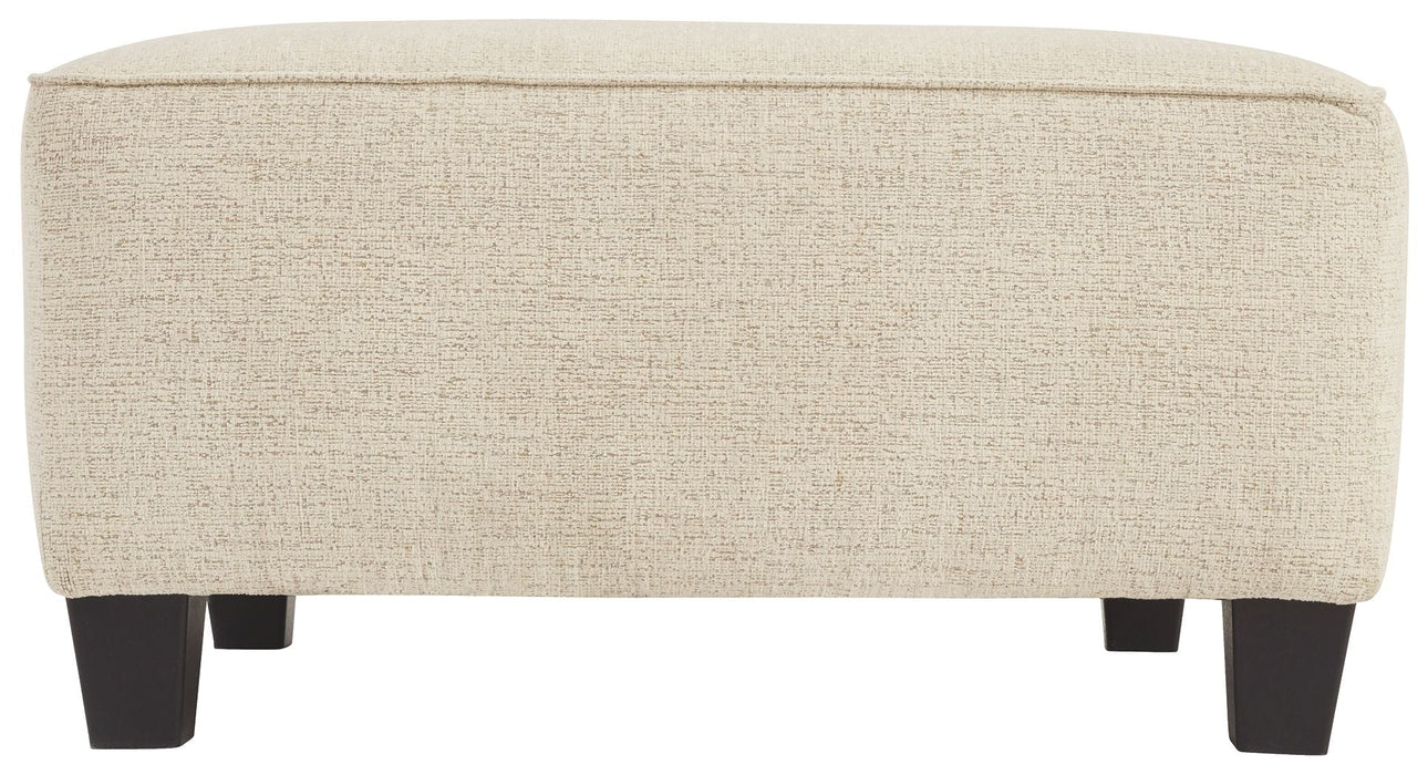 Abinger Oversized Accent Ottoman -  Natural