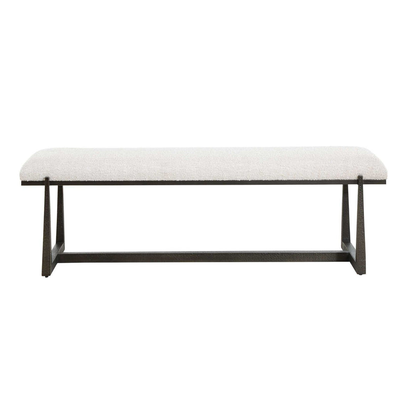 Midas - Long Bench - Black / White