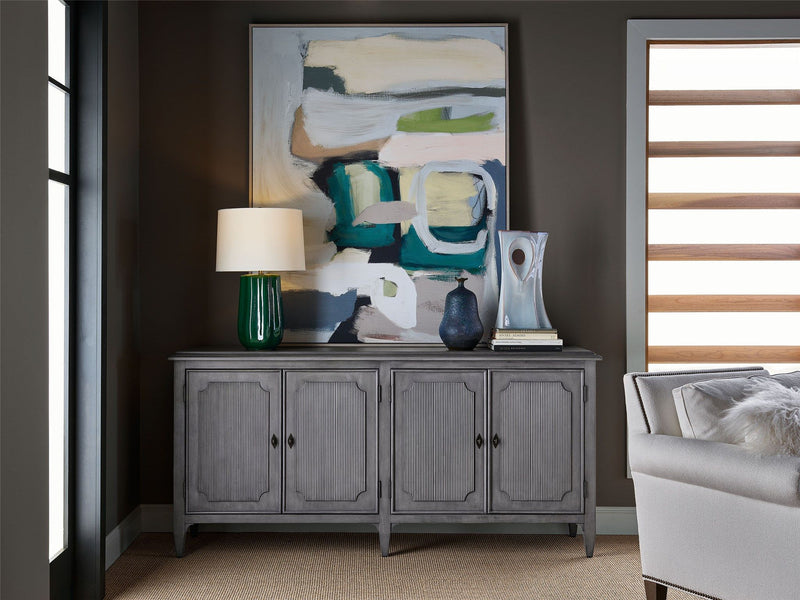 Past Forward Adelaide Credenza Dark Gray
