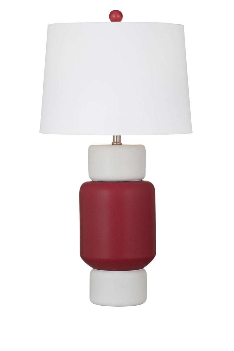 Chiclet - Table Lamp - Red