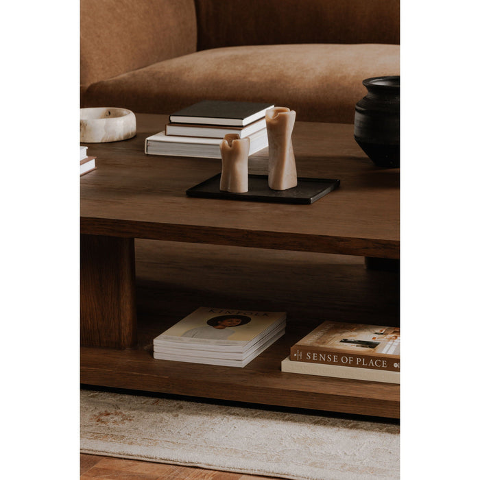 Casey - Large Coffee Table - Dark Brown