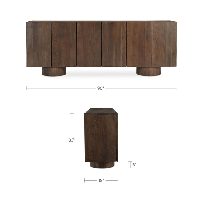Hadley - TV Stand - Warm Brown