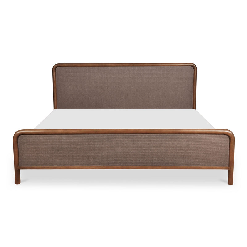 Rye - King Bed - Warm Brown