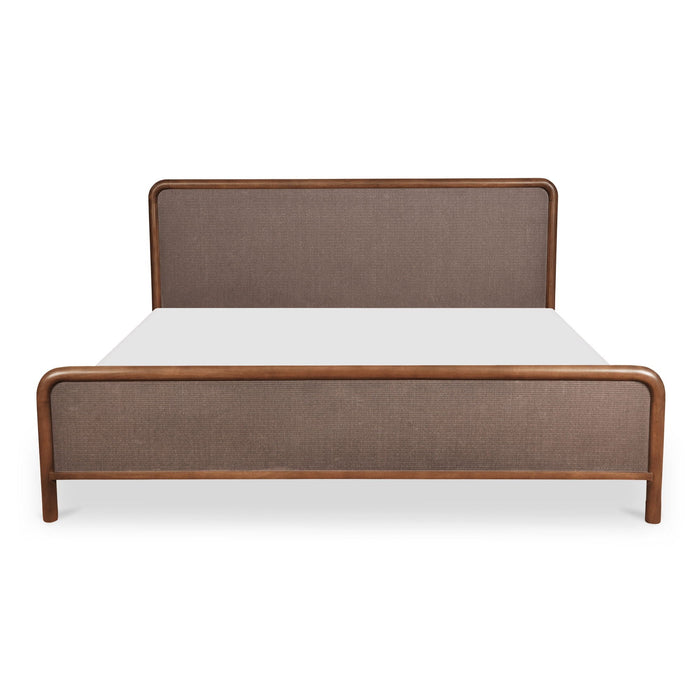 Rye - King Bed - Warm Brown