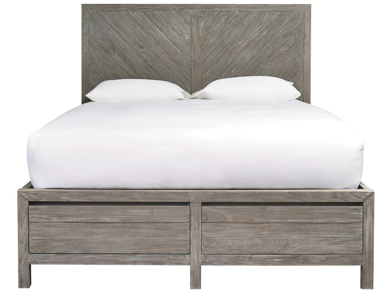 Curated Biscayne Bed Dark Gray