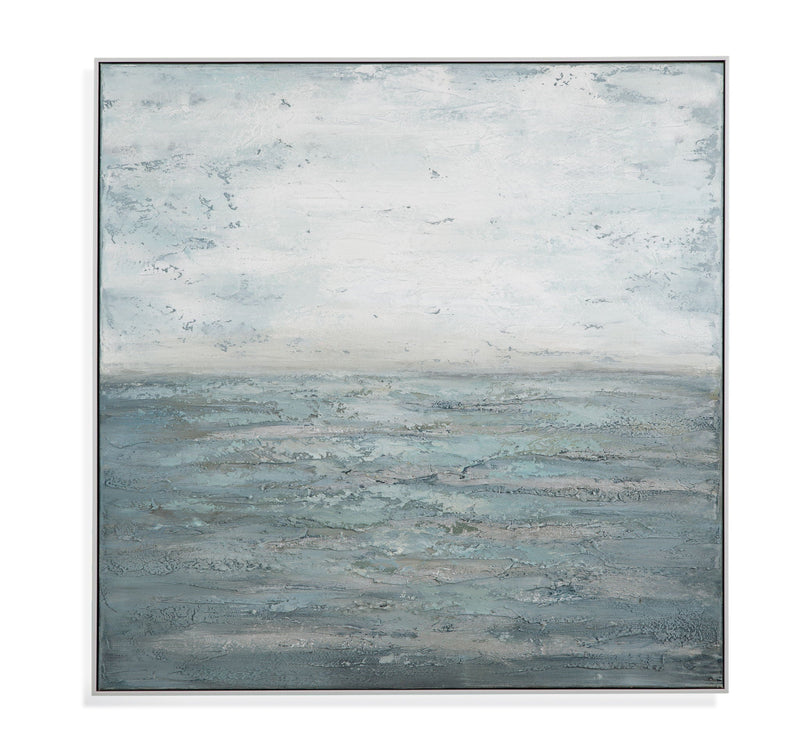 Landslide Canvas Art - Dark Gray