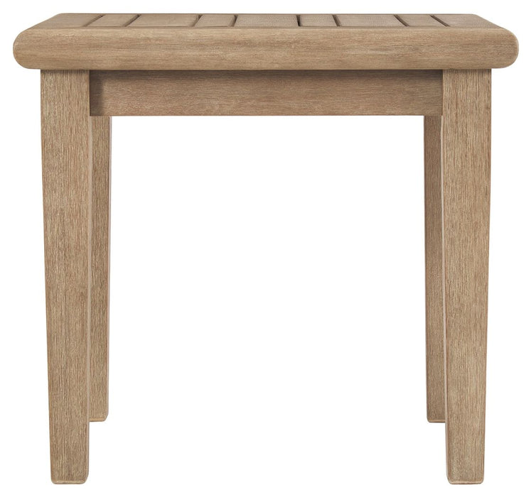 Gerianne - Square End Table - Brown