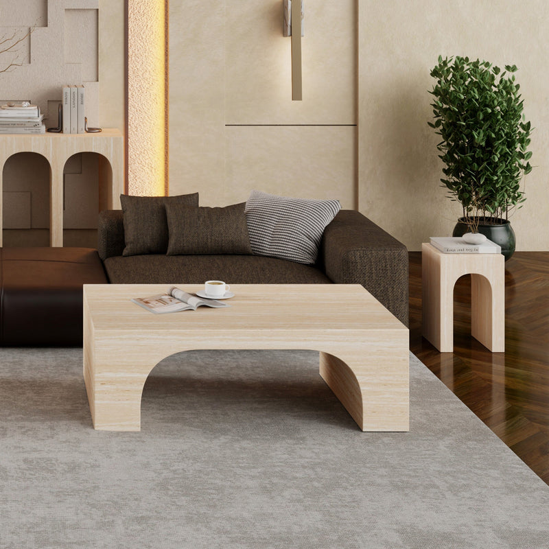 Atticus Coffee Table Travertine