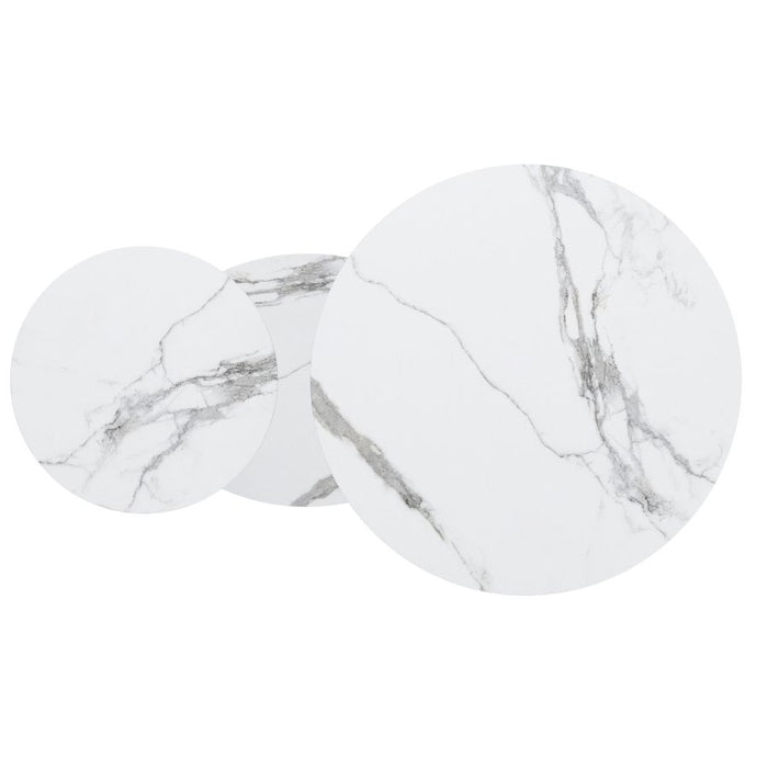 Elara Coffee Table in White