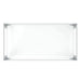Estrel Rectangular Coffee Table in Silver - Furniture Depot