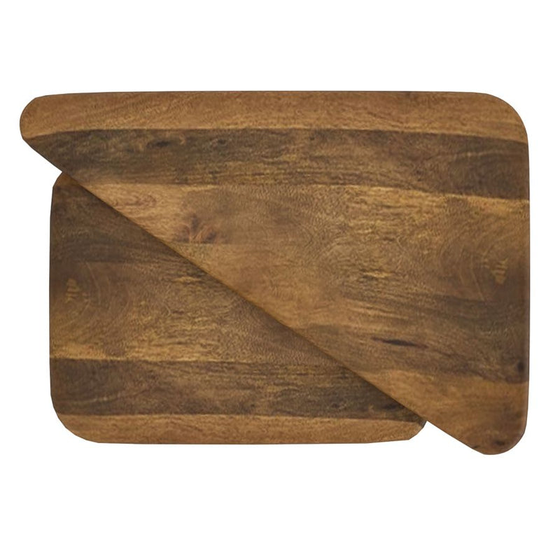 Draco 2pc Coffee Table Set in Walnut
