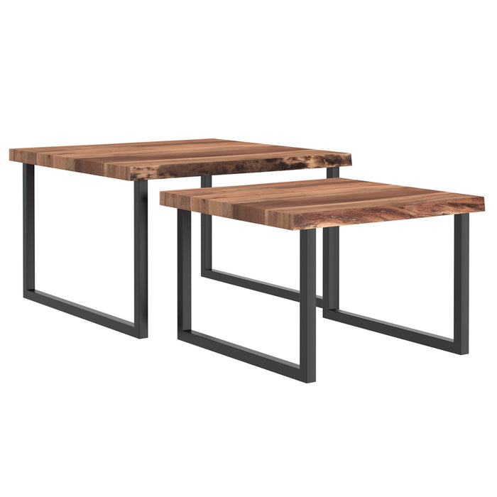 Jivin 2pc Coffee Table Set Natural