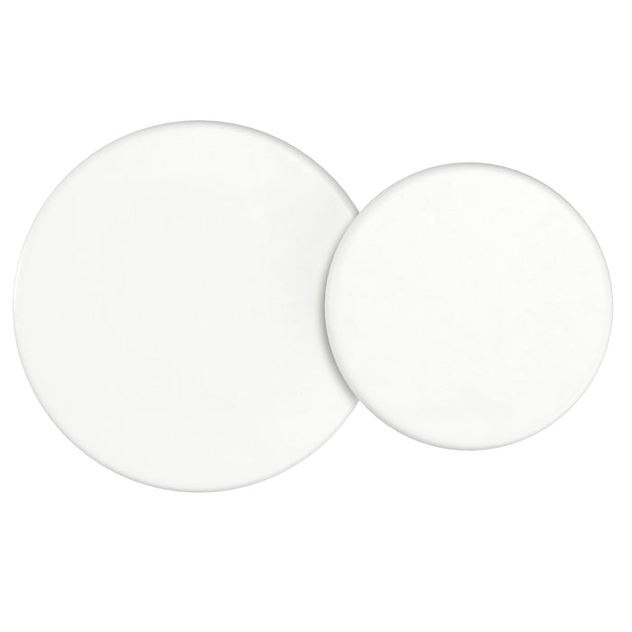 Galio 2pc Coffee Table Set White